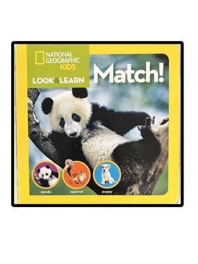 BUNDLE & SAVE🎉 National Geographic Look & Learn Match! Board Book